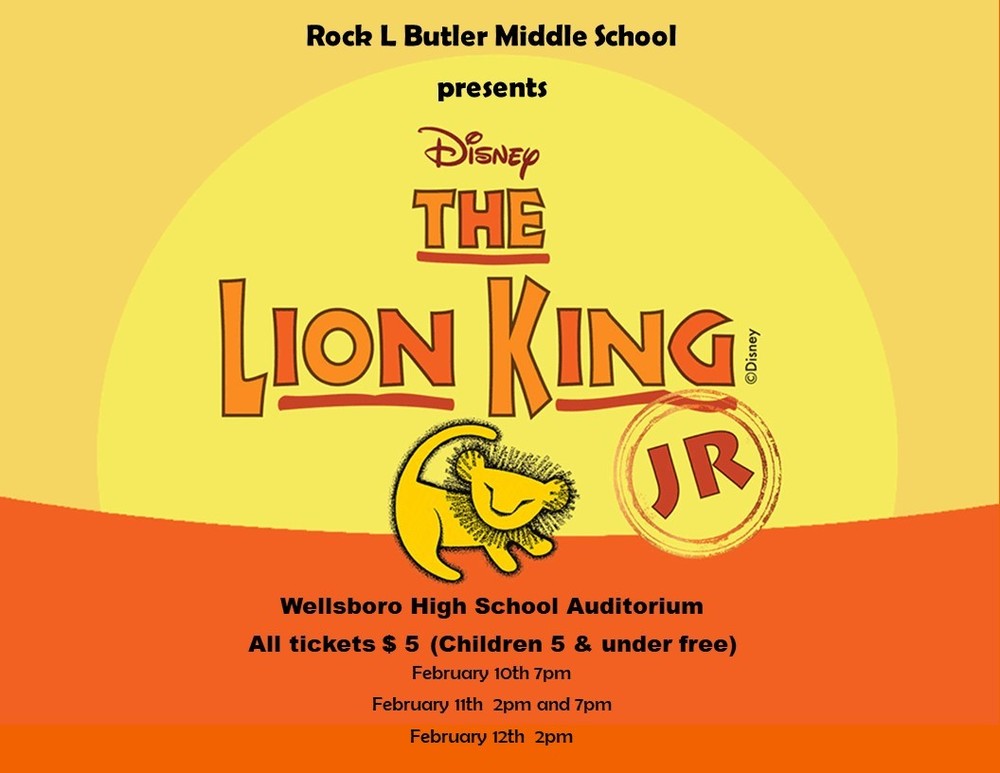 The Lion King Jr Flyer