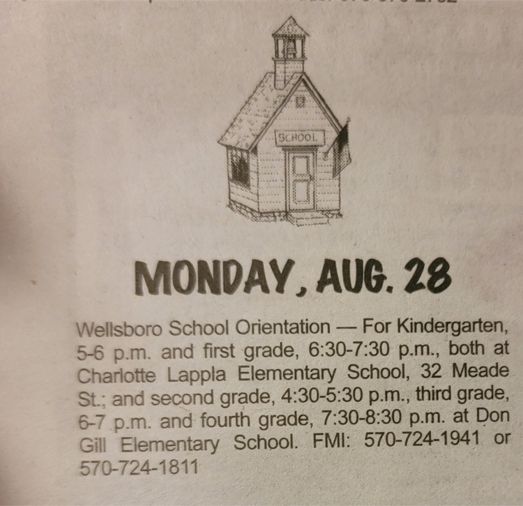 Elementary Open House Schedule 